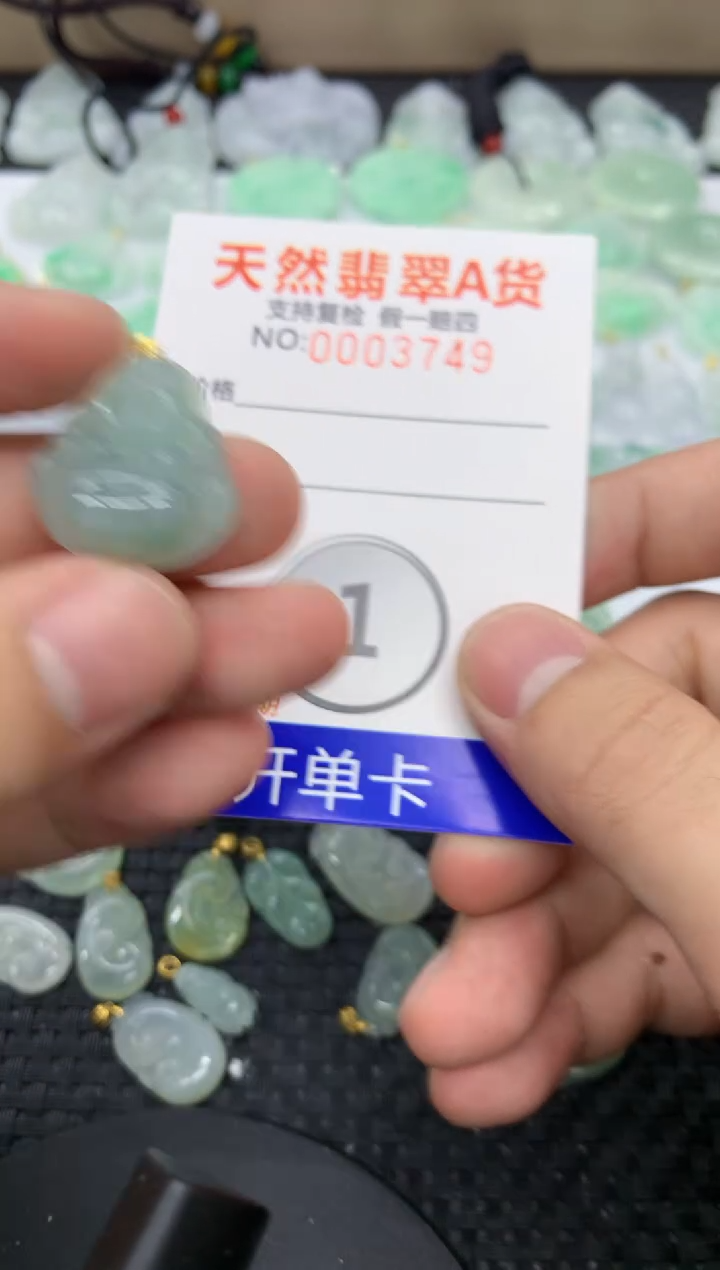 【闪购商品】翡翠颈饰18K金镶嵌11111111111
