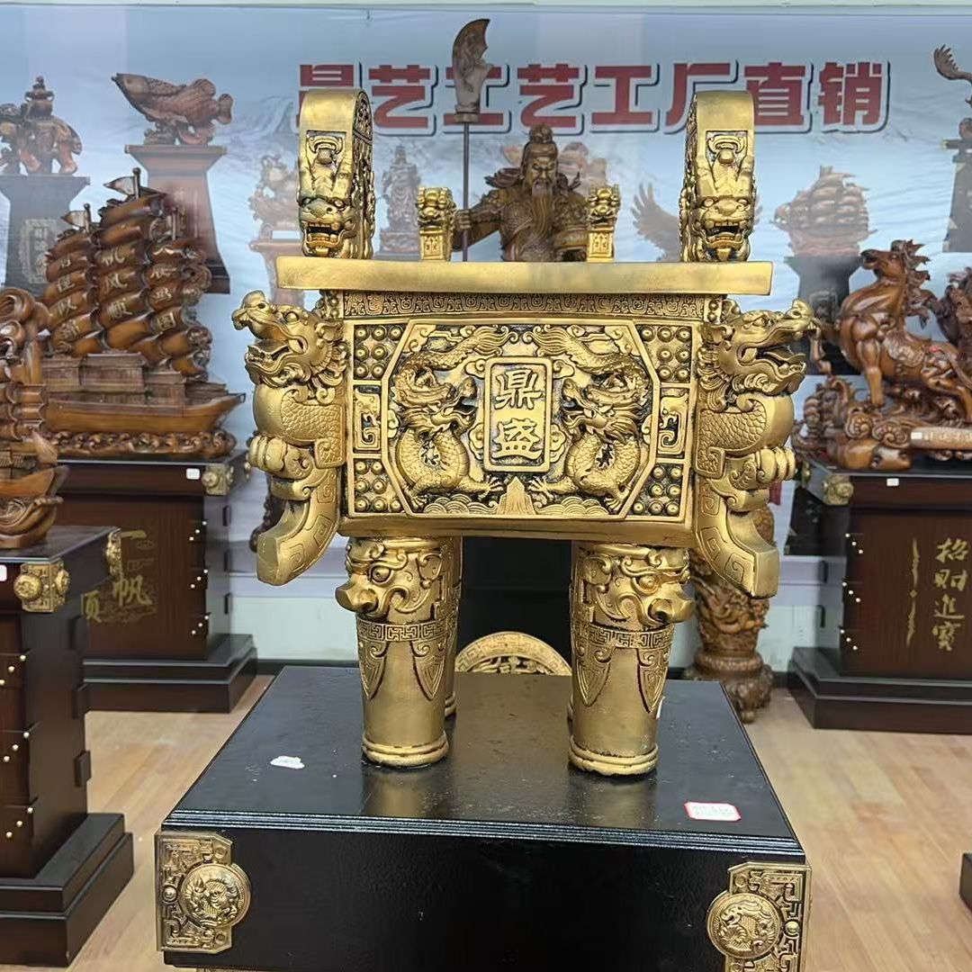 《鼎盛千秋》总高1.82m宽70cm酒店公司开业乔迁商务庆典落地礼品