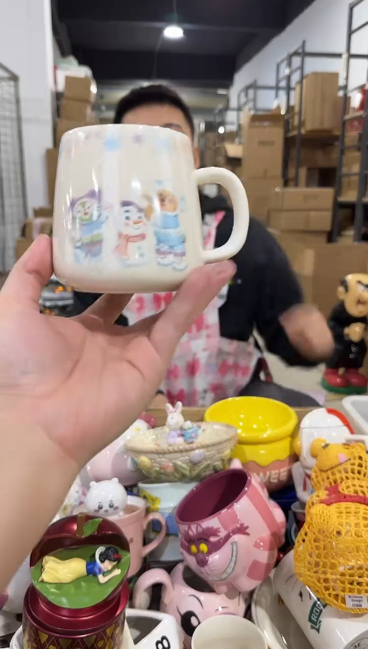 瓷片陶瓷贝尔水杯