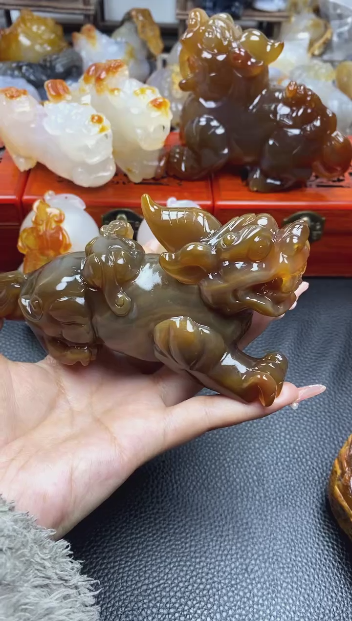 【闪购商品】玛瑙/玉髓摆件未镶嵌00