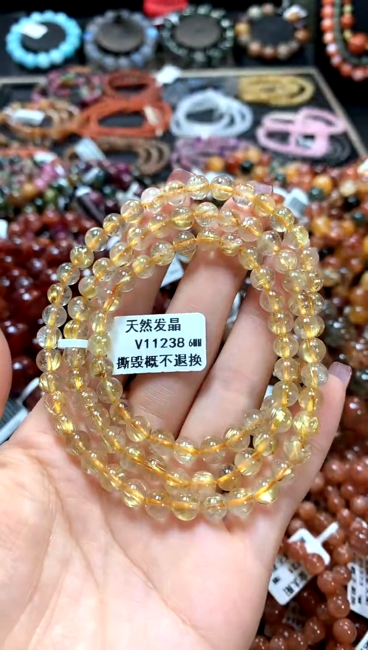 【闪购商品】水晶手串未镶嵌6*******