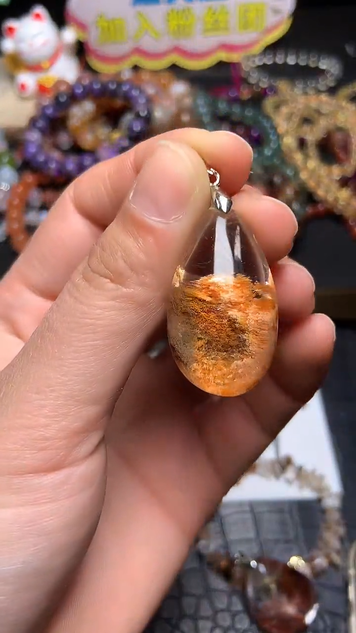 【闪购商品】水晶吊坠(赠链)未镶嵌158