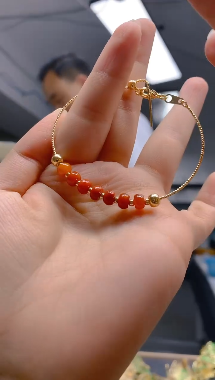 翡翠合金耳饰0183翡翠手链