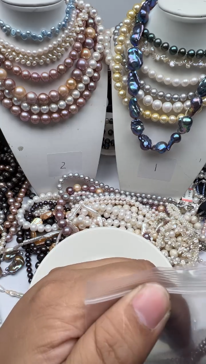 【闪购商品】淡水珍珠颈饰未镶嵌1