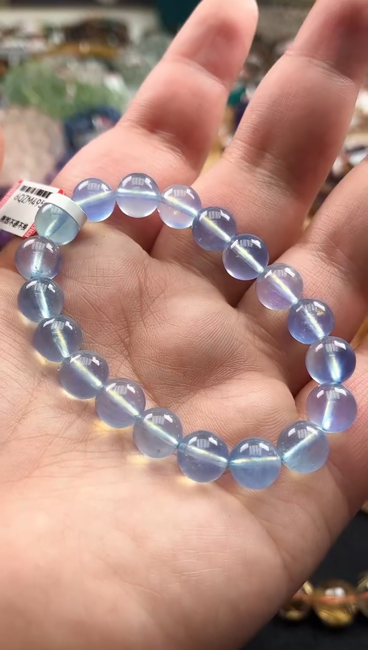 【闪购商品】海蓝宝石手链未镶嵌天铭009