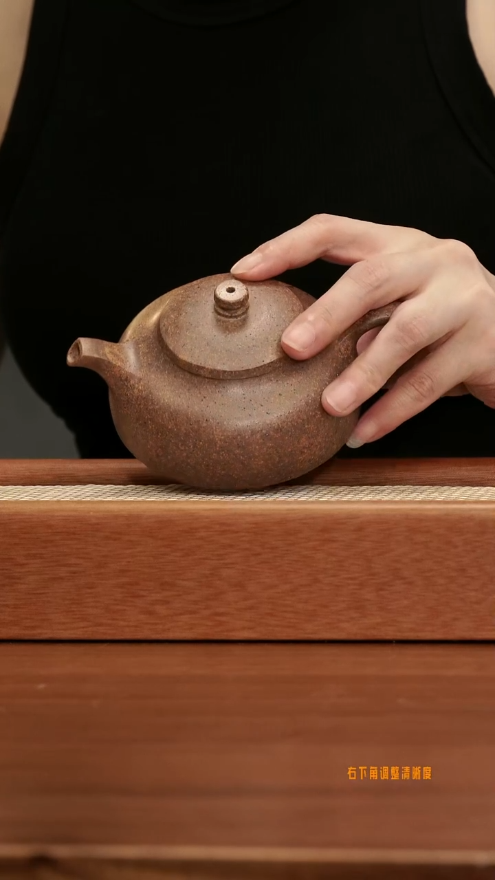 壶14号紫砂壶树影   