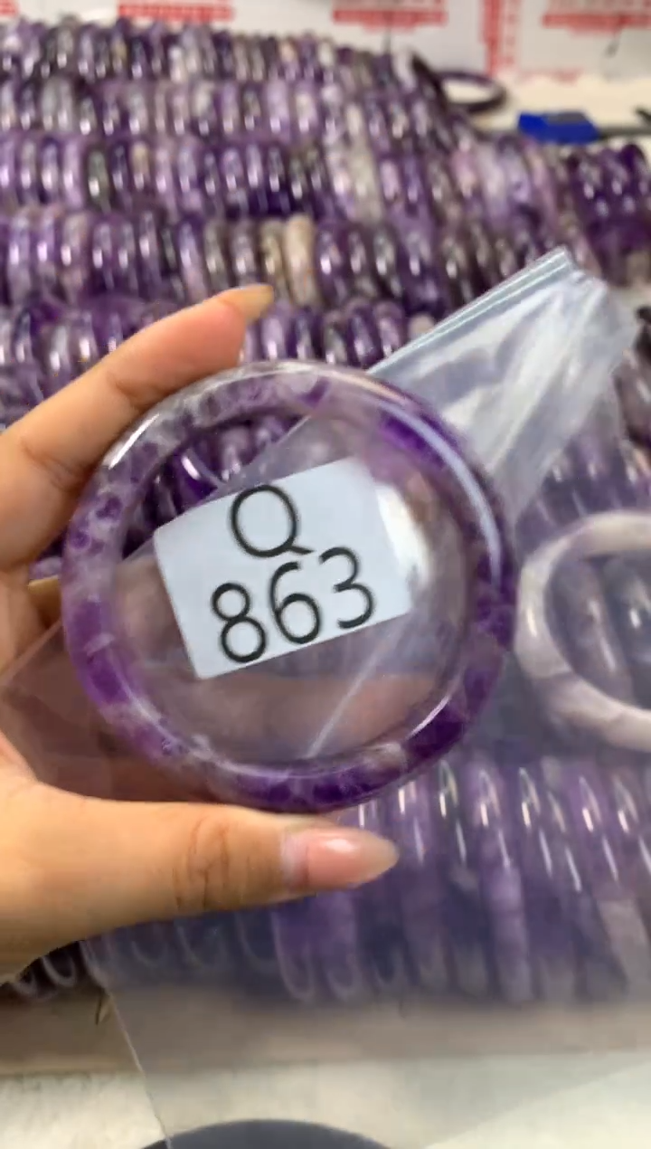 【闪购商品】水晶水晶手镯Q未镶嵌863-60