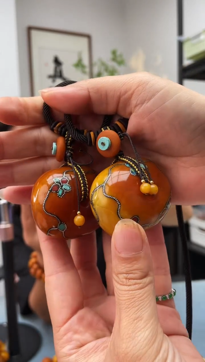 未镶嵌琥珀珠宝奇石037多样性发一