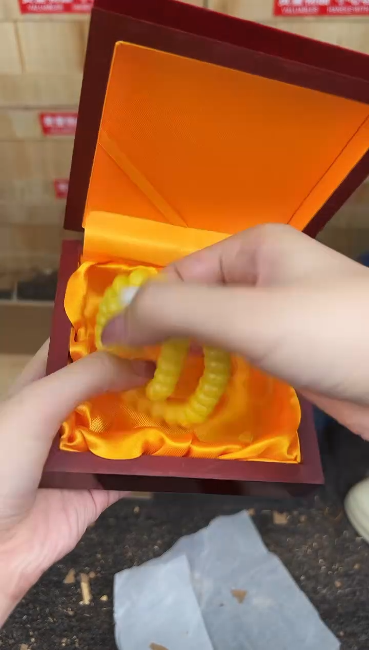 万家文玩阁黄玉菩提链接@@L007