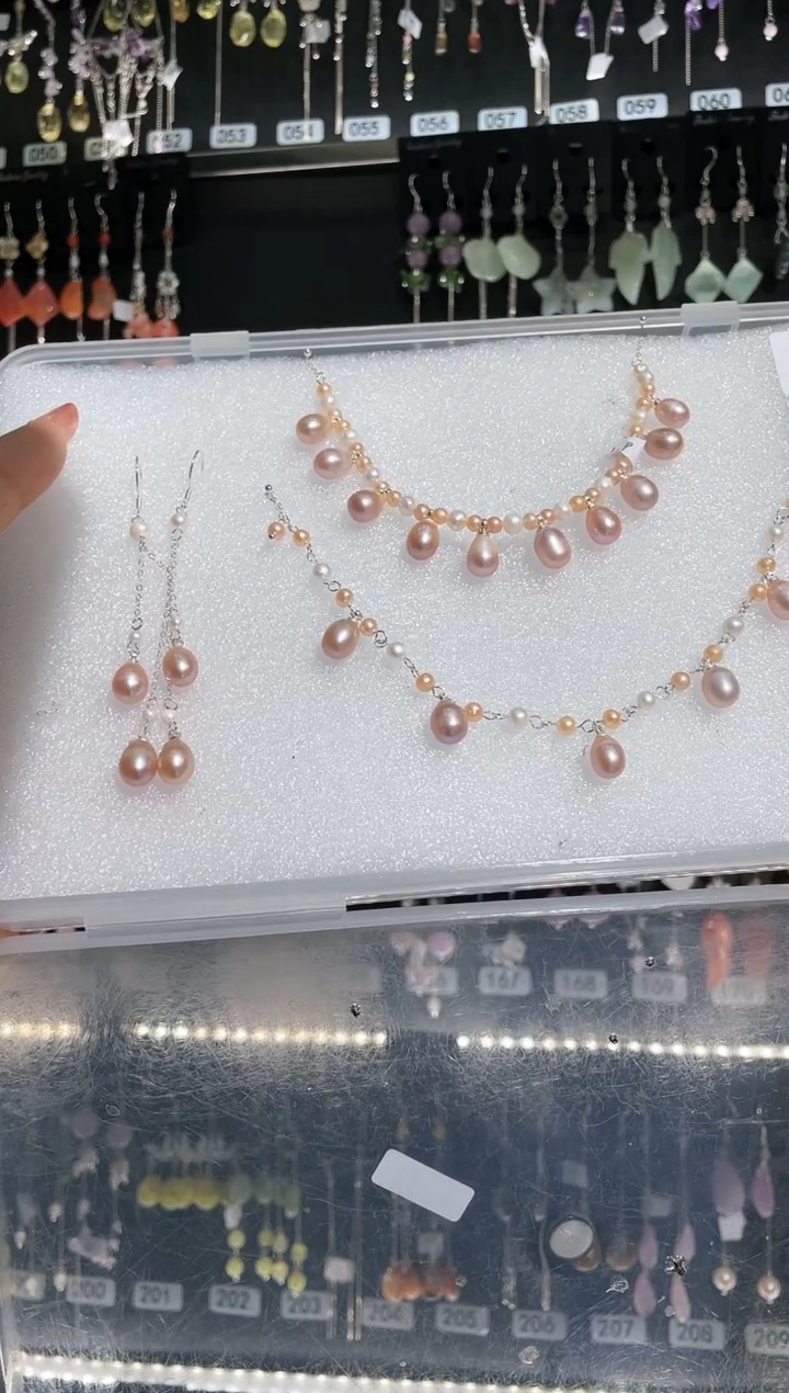 【闪购商品】紫晶耳饰银S925镶嵌雪雪雪2发1