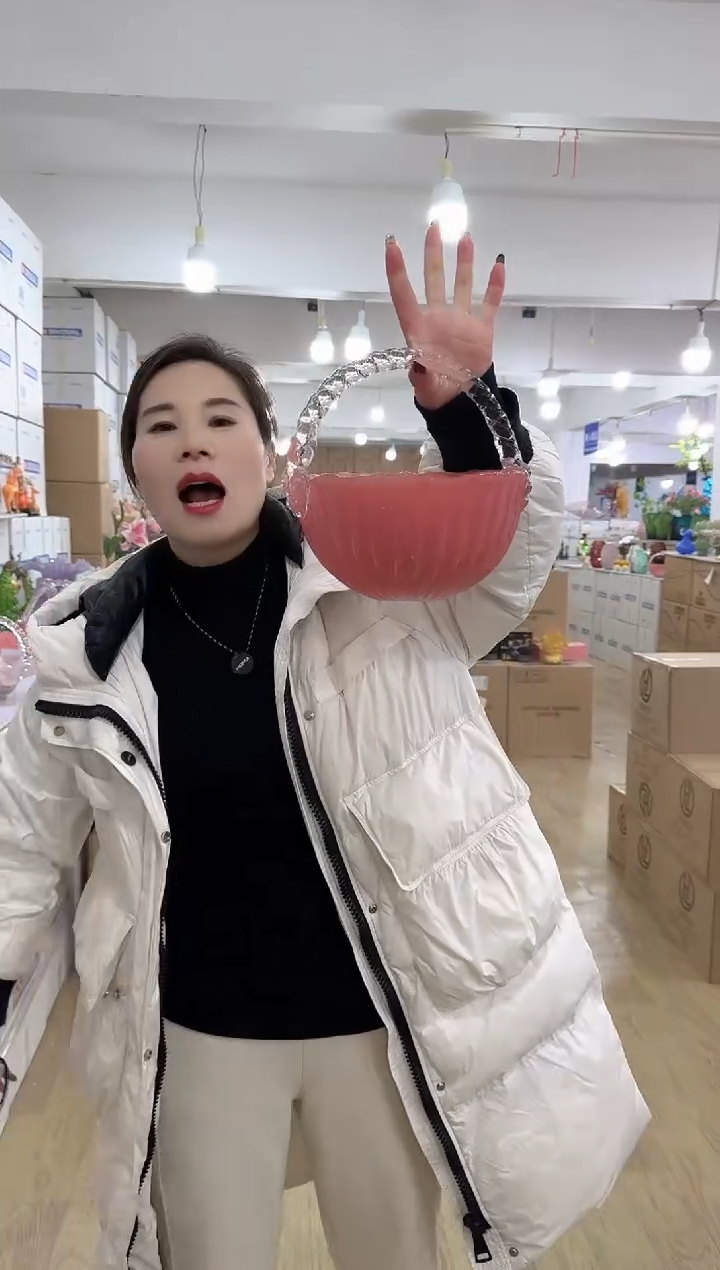 【闪购商品】无铅玻璃美全花器-h-早4