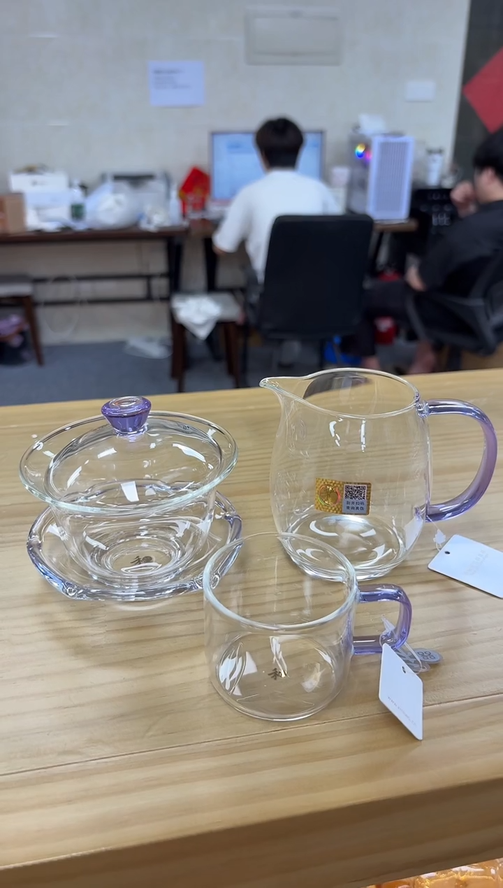禾器禅语浅紫+禾器澄然+清禾杯一个装