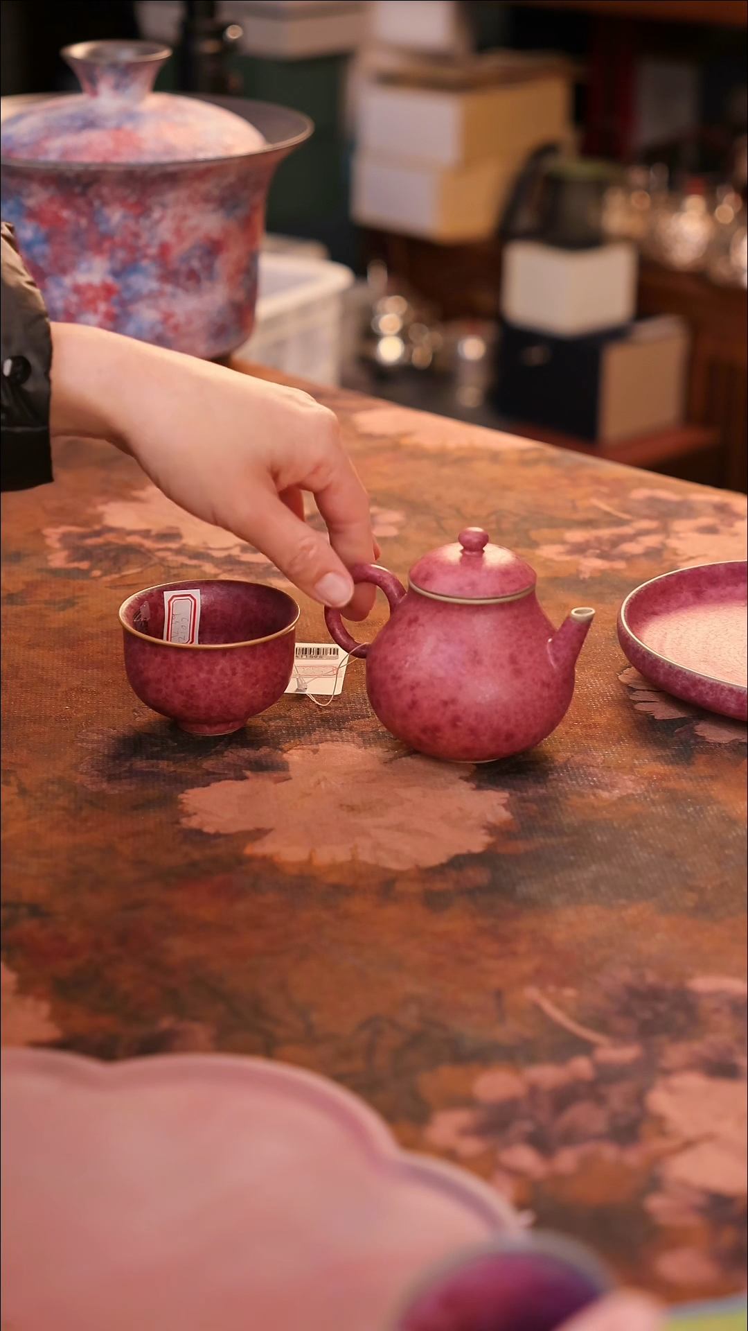 【闪购商品】陶瓷茶具（无礼盒无茶盘）@@A11595