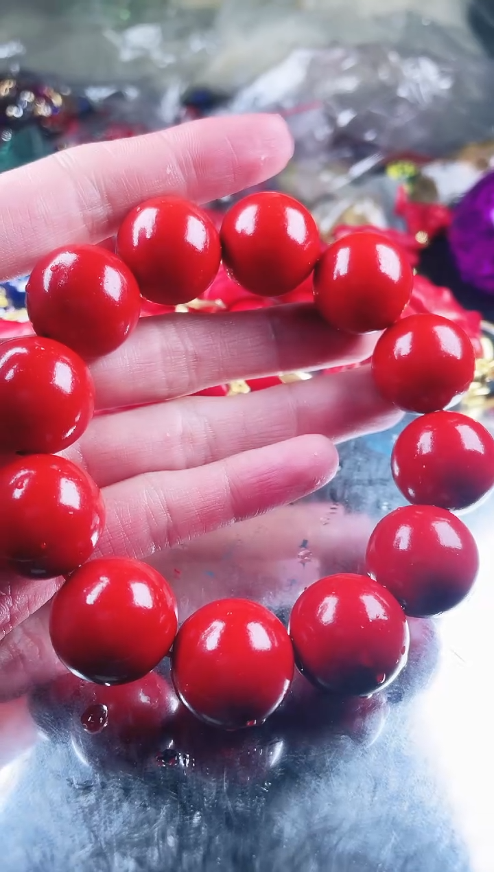 无无酸洗红手链卡20