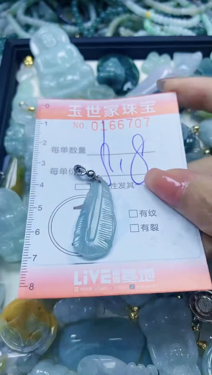 【闪购商品】翡翠颈饰未镶嵌闪购0166707