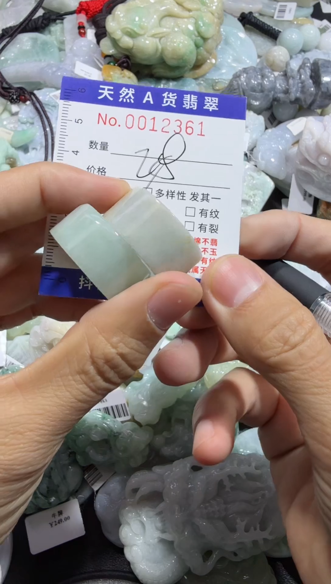 【闪购商品】翡翠颈饰未镶嵌00012361(多样性发货)