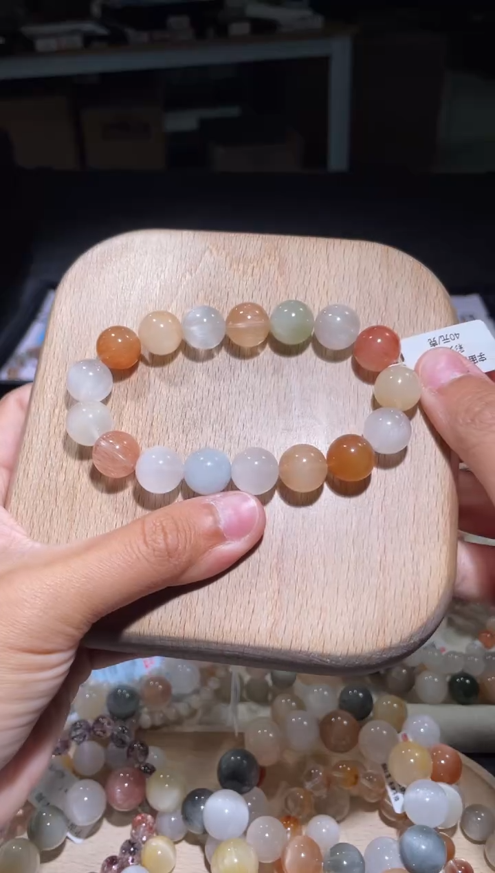 【闪购商品】水晶手链未镶嵌258号多样性发货一D 12+