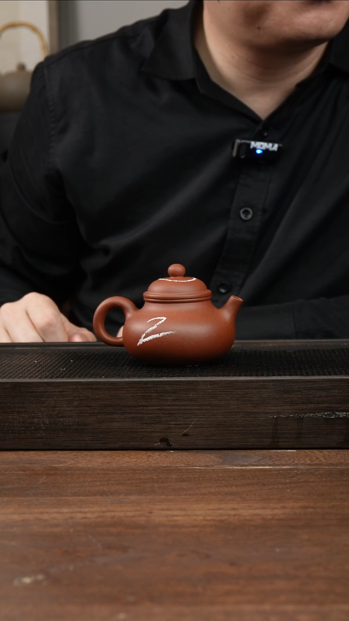 茶杯紫砂红清水容天     150CC    微瑕2  