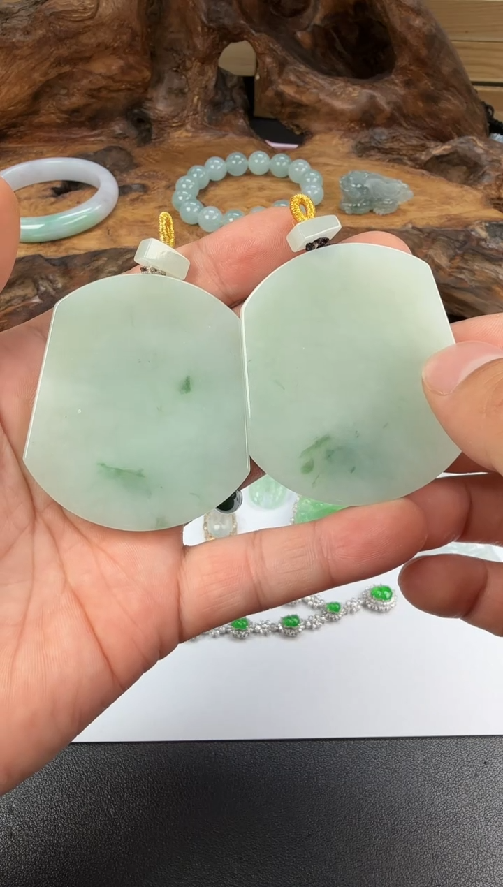 吊坠(不含链)未镶嵌翡翠翡翠饰品（多样性发货一件）-5