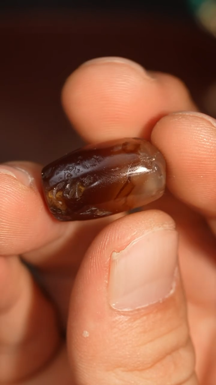 未镶嵌颈饰玛瑙/玉髓冲赛康胡子哥，DIY一97