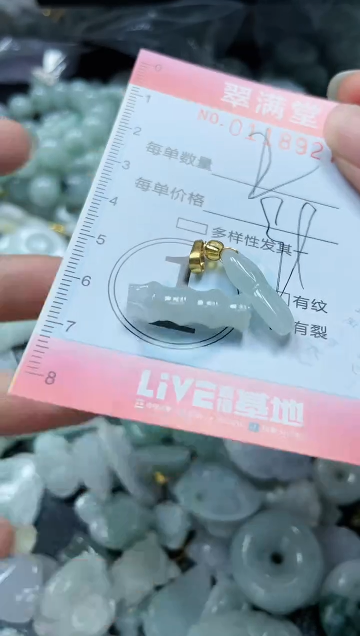 【闪购商品】翡翠未镶嵌颈饰闪购0118927
