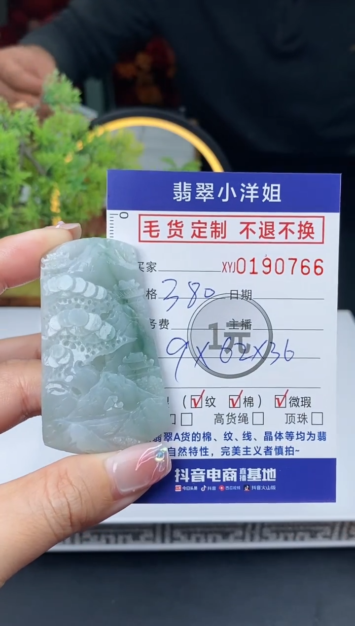【闪购商品】定制翡翠未镶嵌 毛货商品 不退换/0766