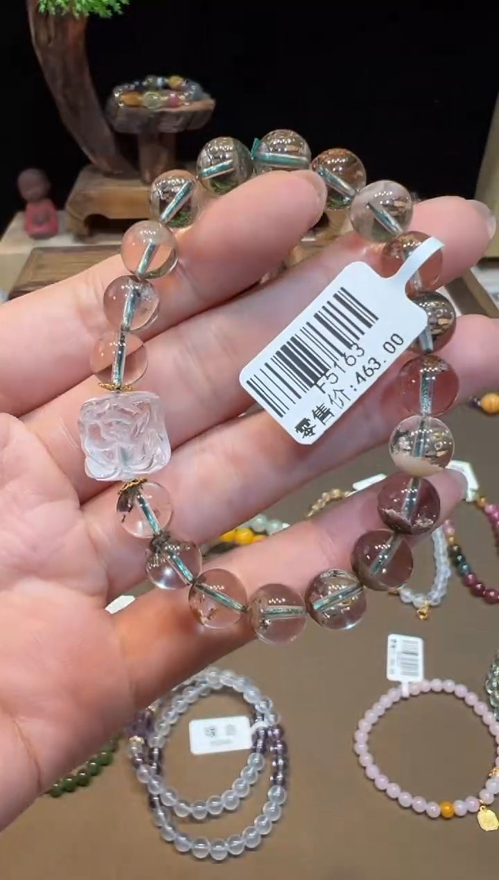 水晶手链未镶嵌手饰@@F5163