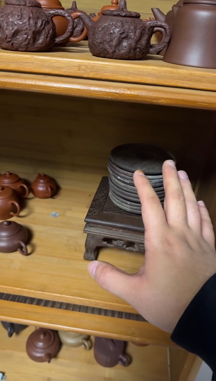 茶壶紫砂@*心紫砂盘子一个