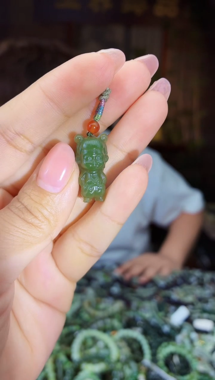 和田玉未镶嵌颈饰多样性发货拍一发一