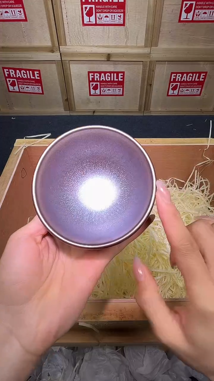 茶盏茶盏主人杯极光幻彩钵