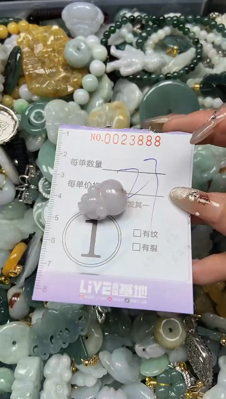 【闪购商品】翡翠颈饰未镶嵌闪购0023888