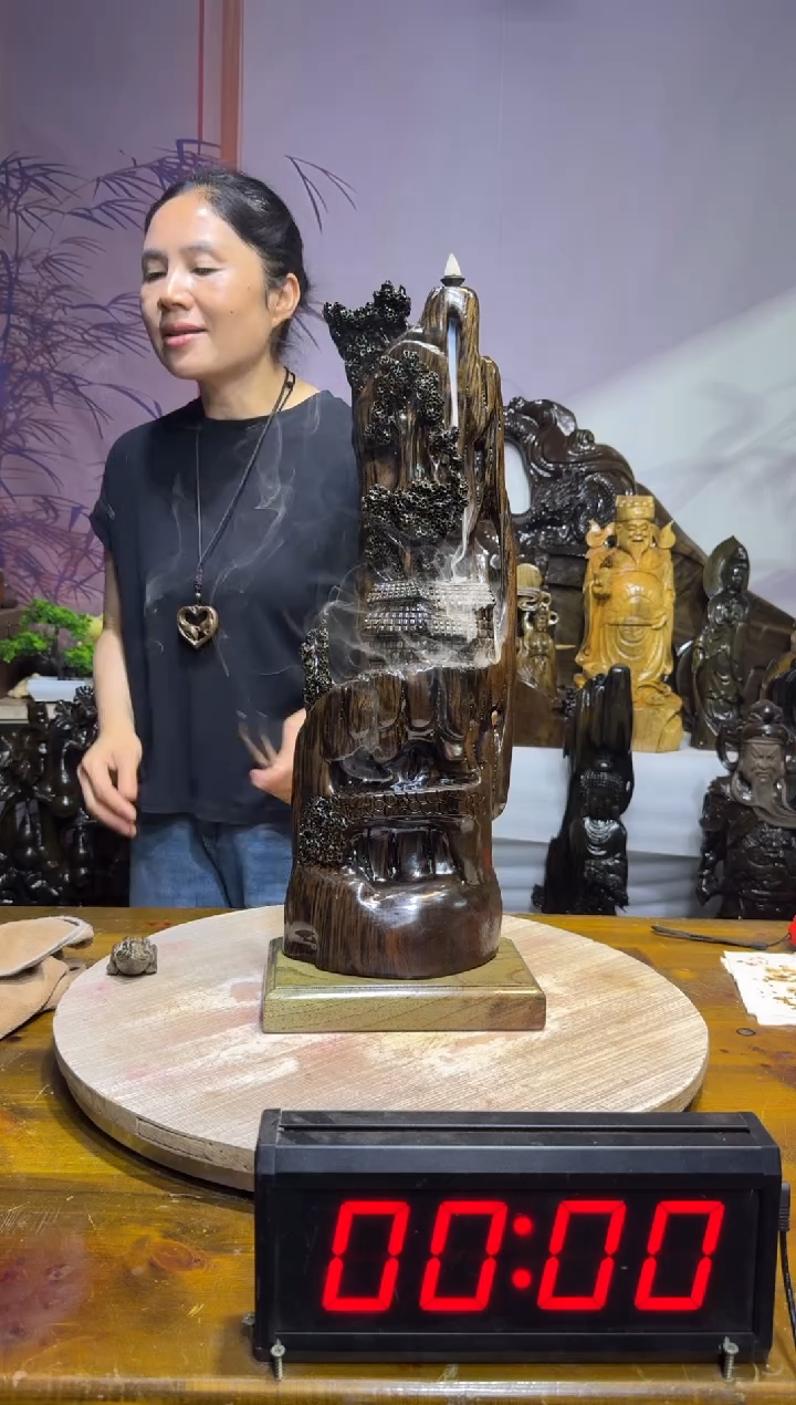 金丝楠金丝楠木雕刻摆件