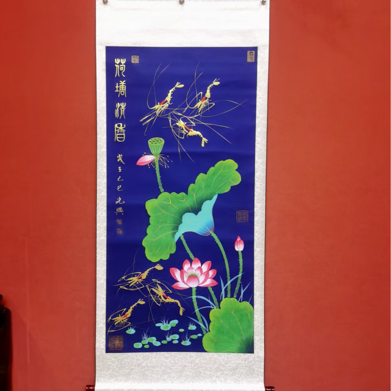 张光兴作品 荷塘清香 四尺
