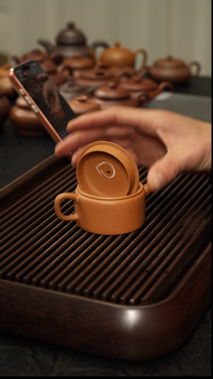 茶壶紫砂微瑕汉瓦