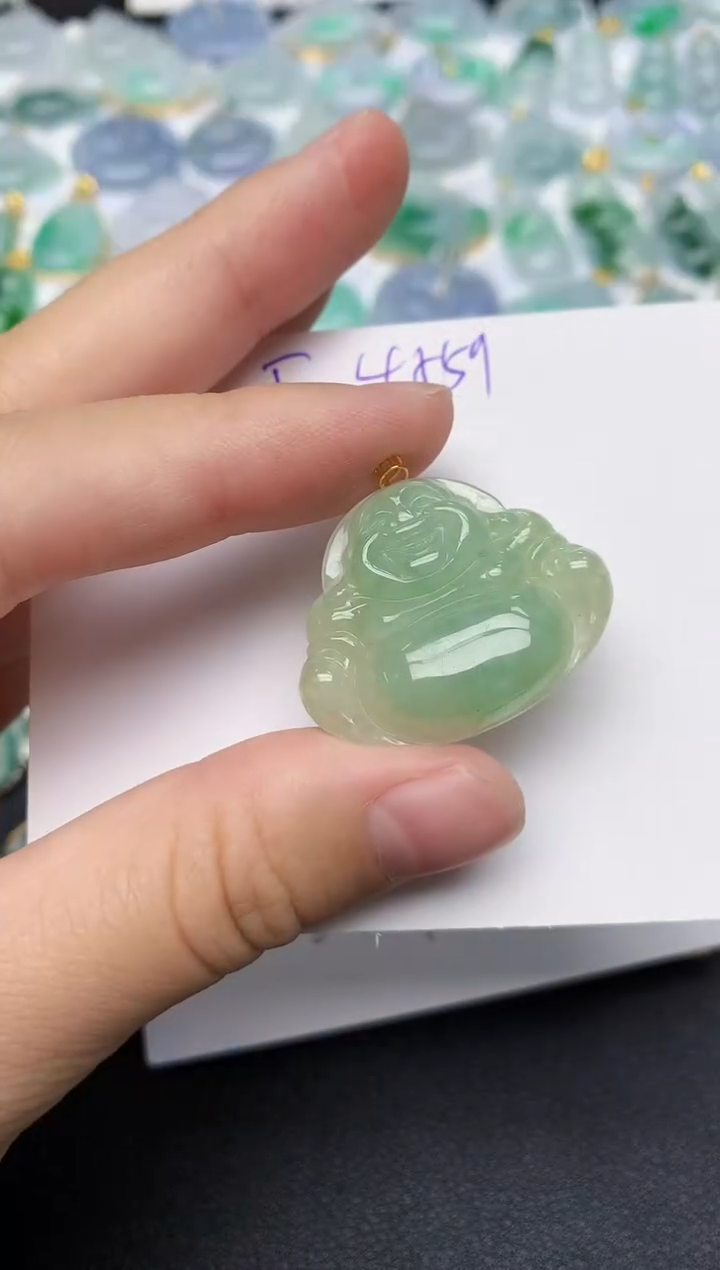 颈饰未镶嵌翡翠天然缅甸A货翡翠百元以上9元证书费自理