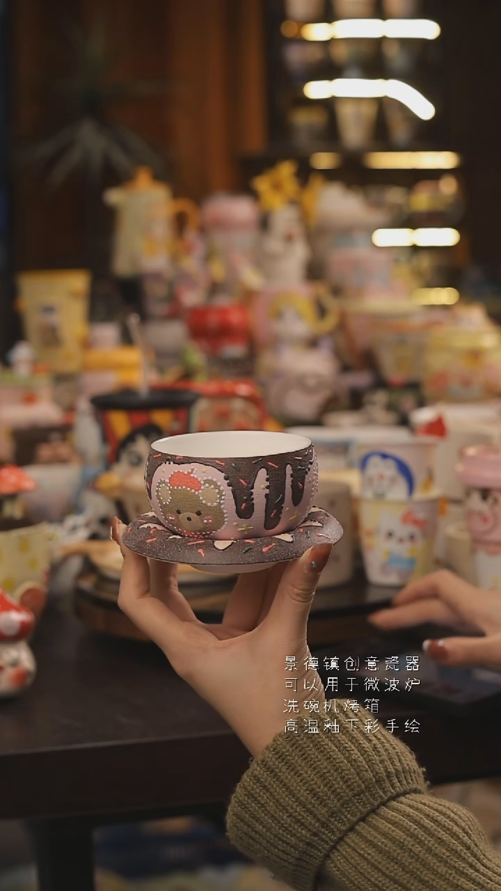 景德镇釉下彩绘设计师款式陶瓷