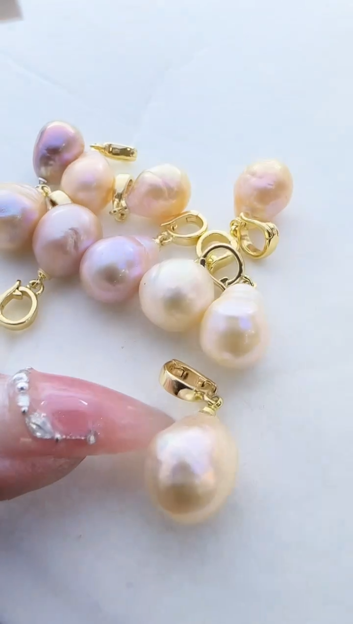 【闪购商品】淡水珍珠吊坠<不含链>未镶嵌483