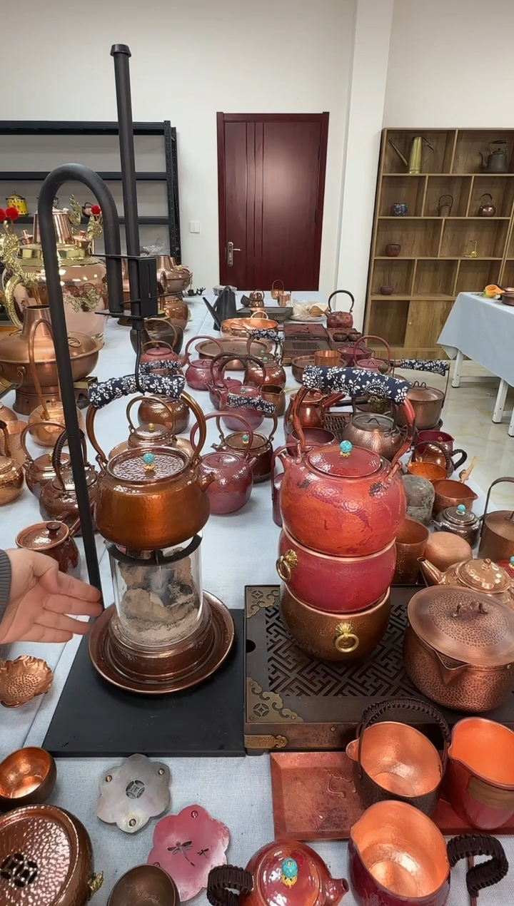 纯紫铜石英玻璃观火炉