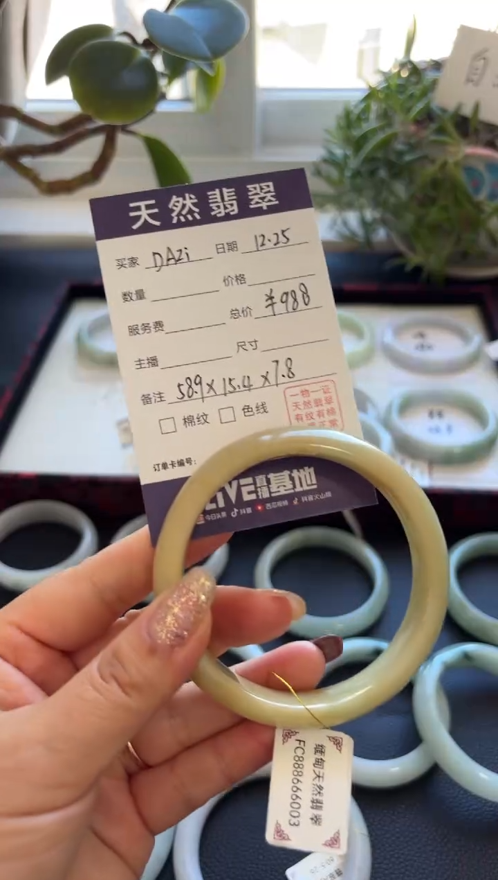 未镶嵌手镯翡翠D**I1