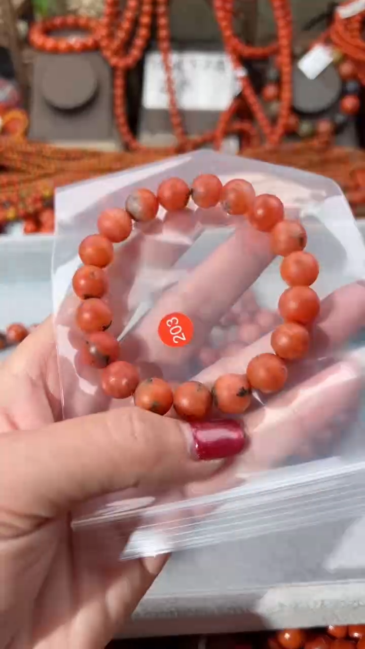 【闪购商品】南红玛瑙手串未镶嵌10