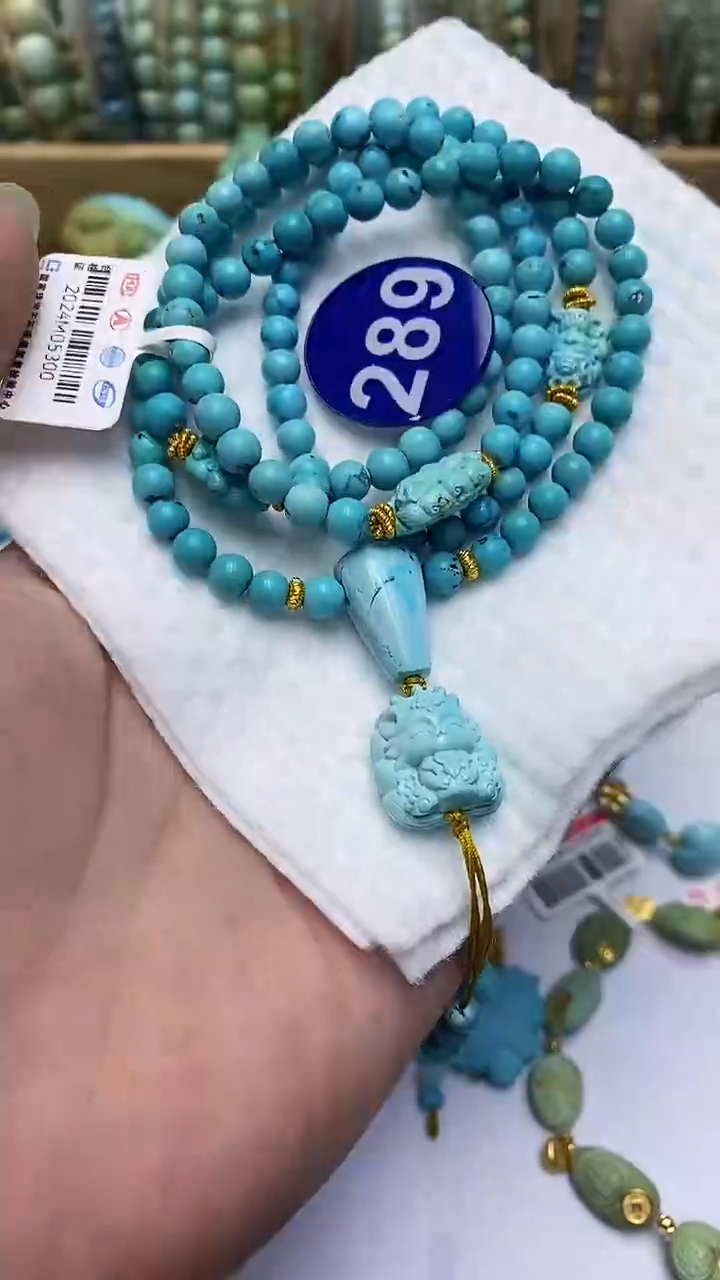 【闪购商品】绿松石项链未镶嵌289