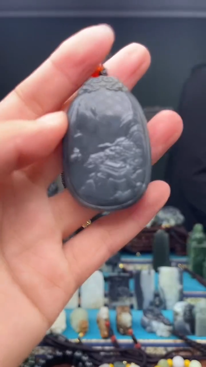 未镶嵌和田玉挂件1