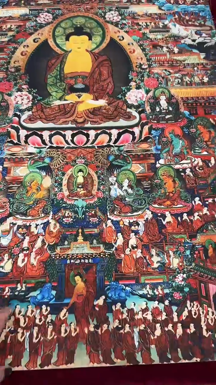 卷轴画唐卡16091