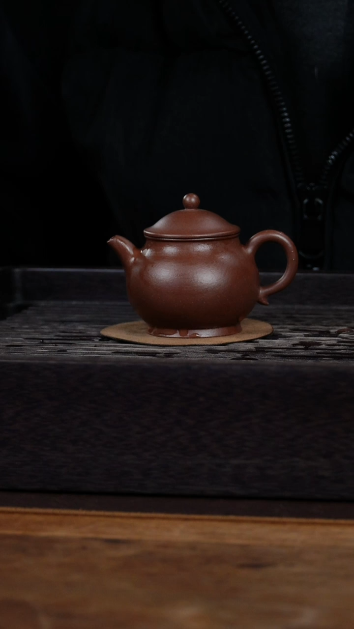 【闪购商品】紫砂茶壶100c   小潘壶     