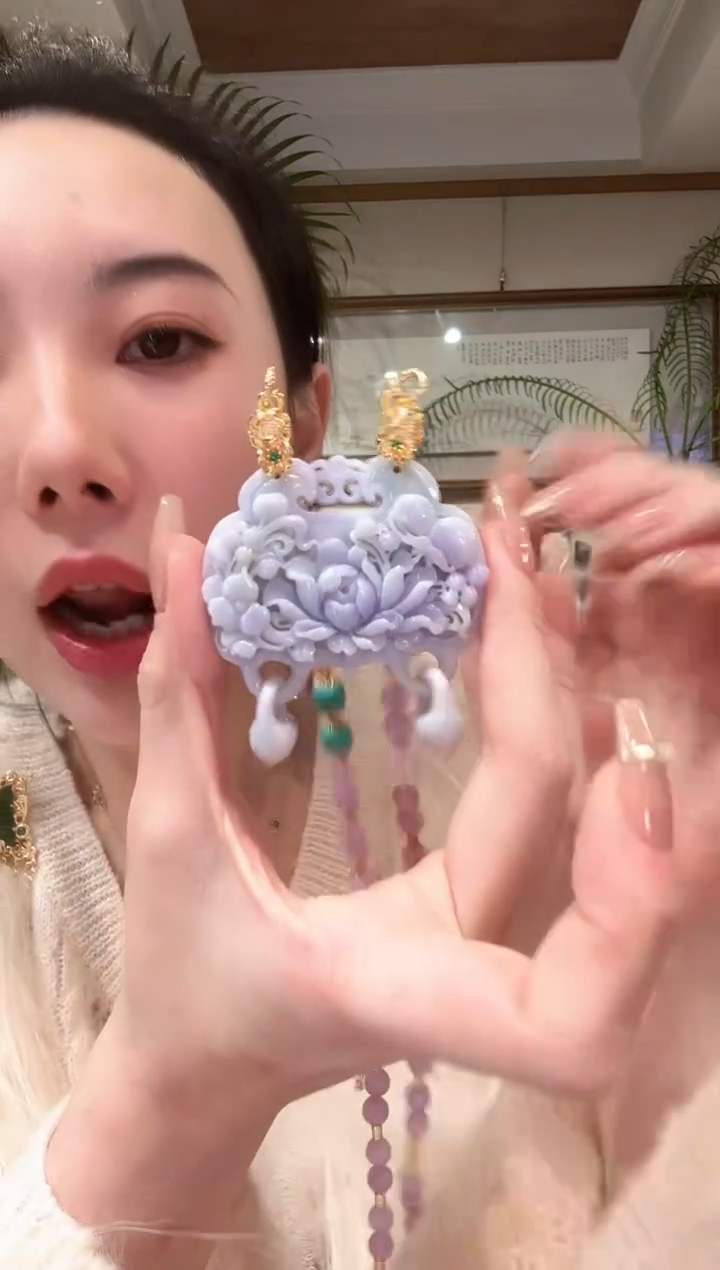 【闪购商品】翡翠颈饰未镶嵌国风