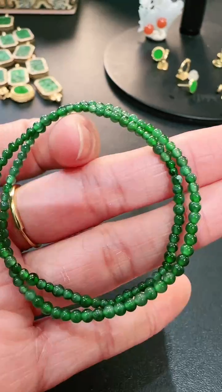 【闪购商品】翡翠吊坠(不含链)银S925镶嵌珠串/多样性发货一件