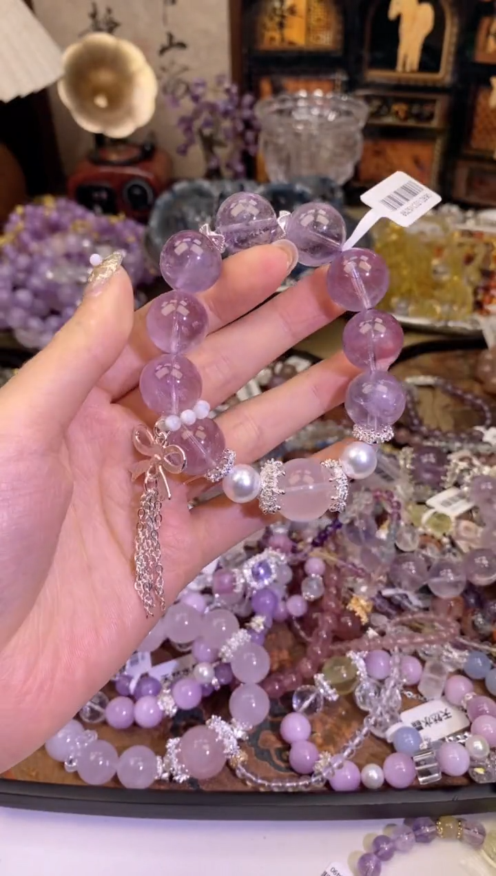 【闪购商品】紫晶手链未镶嵌338手串