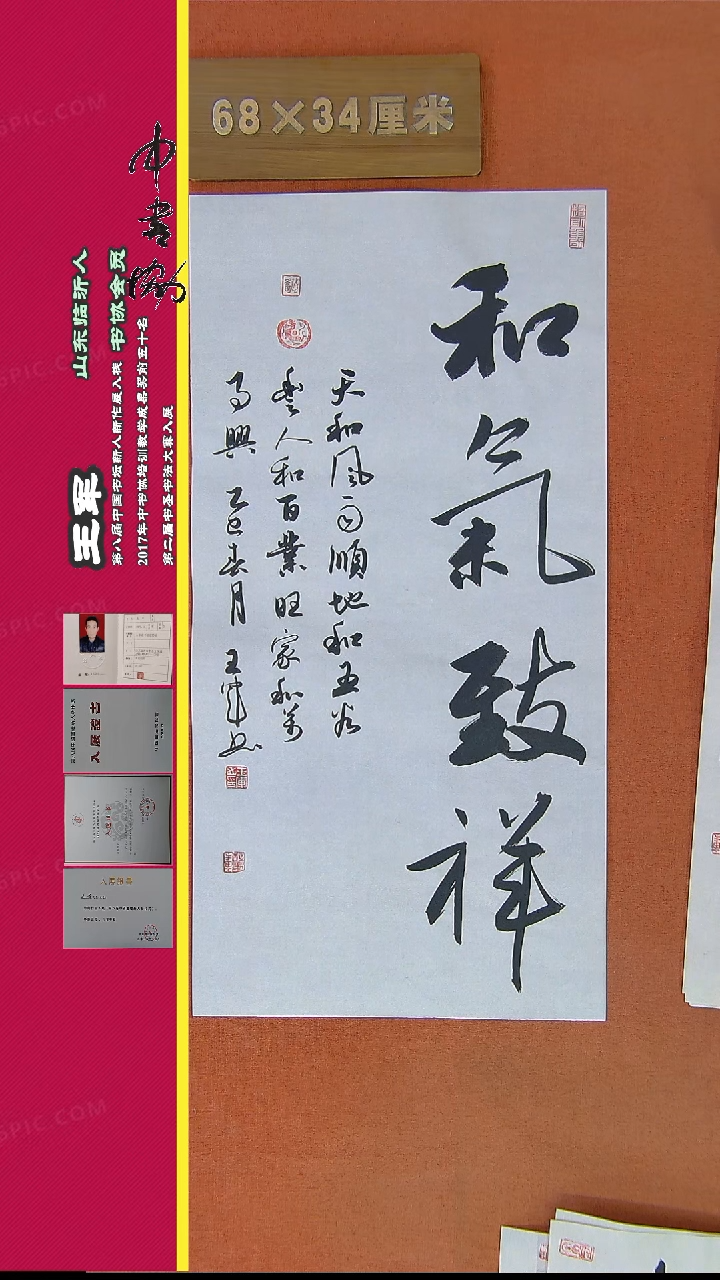 【闪购商品】书法29王军精品书法作品