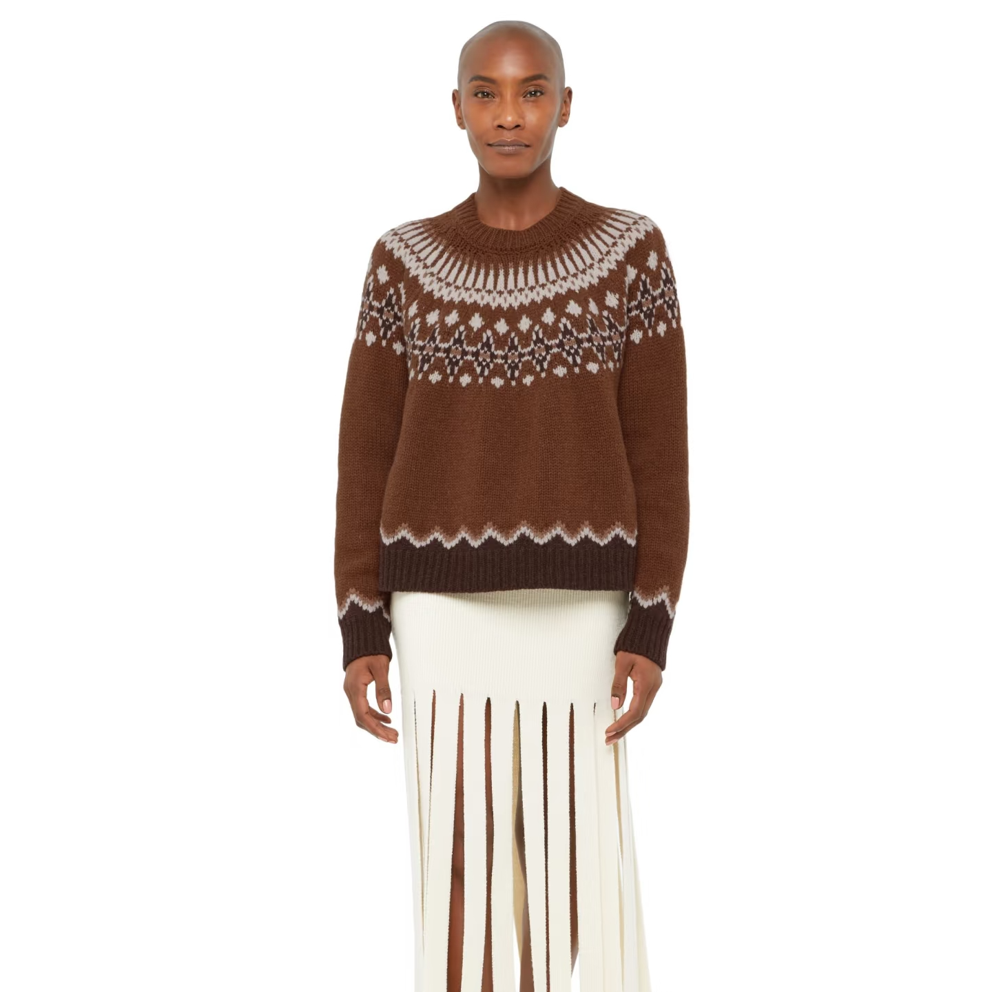 【直播间链接 叫到名字下单】日系复古毛衣费尔岛毛衣