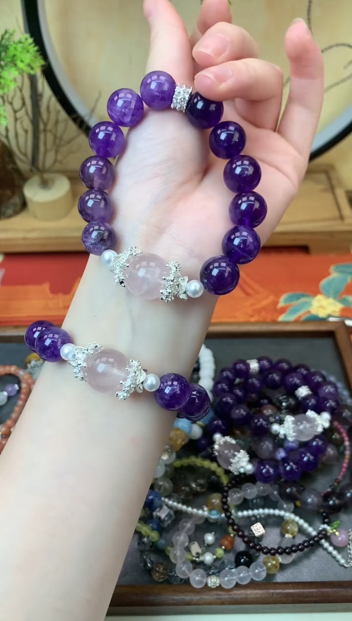 【闪购商品】紫晶手链未镶嵌957手串